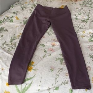 Uniqlo Purple Airism Leggings